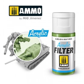AMIG0810 ACRYLIC FILTER Bright Green