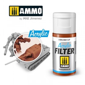 AMIG0820 ACRYLIC FILTER Clay