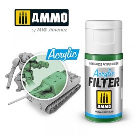 AMIG0826 ACRYLIC FILTER Phthalo Green