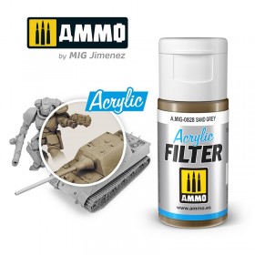AMIG0828 ACRYLIC FILTER Sand Grey