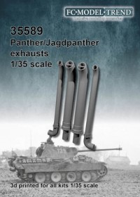 FCM35589 Panther/Jagdpanther exhausts