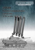 FCM35589 Panther/Jagdpanther exhausts