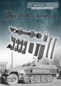 FCM35602 Sd.Kfz. 251 Ausf. A clamps