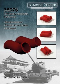 FCM35676 T34 family exhausts