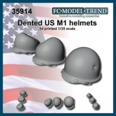 FCM35914 Dented U.S.A. helmet 
