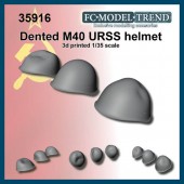 FCM35916 URSS WWII dented helmets