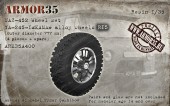 ARM35A400 УАЗ-452 Набор колес Я-245-1 