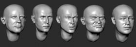 ARM356108 Головы (без волос) №24