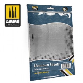 AMIG8247 ALUMINIUM SHEETS 280x195 mm  