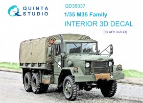 QD35037 3D Декаль интерьера кабины M35