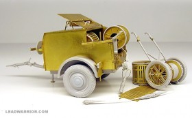 LW35214 Sd.Ah.25 Cable Laying Trailer with Ff-Cables & Verlegewagen