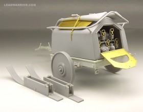 LW35219 CO2 Loschkarren German WWII Fire Fighting Trailer (Steel Wheels & Skids)