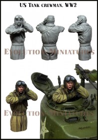 ЕМ-35224 US Tank crewman. WW2