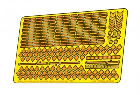 МД 035339 Ремни касок и знаки различия РККА образца 1940 гг.