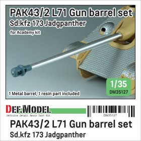 DM35127 WWII German Jagdpanther PAK43/2 L71 gun (for Academy, ETC kit 1/35)