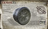 ARM35A426 Т-72 Катки с бандажами (каучуковая смола) ,Тип1 (6 штук)