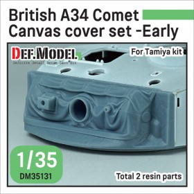 DM35131 WWII British A34 Comet Canvas cover set- Early (for 1/35 Tamiya kit) 