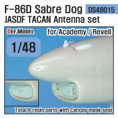 DS48015 F-86D Sabre dog TACAN Antenna set (for Academy/ Revell 1/48)