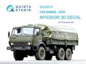 QD35074 3D Декаль интерьера кабины К-4310 (Trumpeter)
