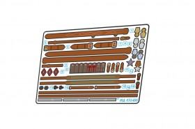 МД 035466 Ремни, погоны, медали расчёта артиллерийского орудия цвет