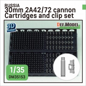 DM35153 Russian 30mm 2A42 cannon Cartridges and clip set (for 1/35 BMP,VMPT,BMD serise)