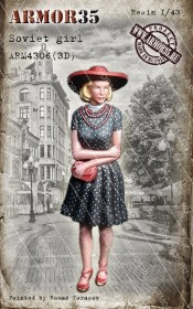 ARM4306(3D) Советская девушка