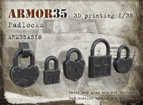 ARM35A518 Набор навесных замков