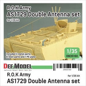DM35160 ROK Army AS1729 Double Antenna set (for 1/35 Academy kit)