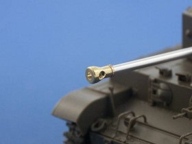 B48-015 75mm OQF Mk V - Gun Barrel for British Tanks