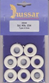 HSR 35048 SD.KFZ. 234 TIRES - TYPE 4 (8 TIRES)