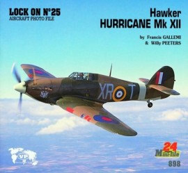 VP 0898 Book Lock On N°25 Hurrican Mk XII Mini