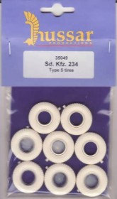 HSR 35049 SD.KFZ. 234 TIRES - TYPE 5 (8 TIRES)