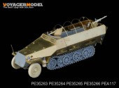 PE35266 1/35 WWII German Sd.Kfz.251 Ausf.D Floor (For DRAGON Kit)