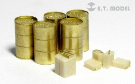 J72-012 WWII Allied Oil Drum