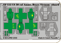 TP512 US Cal.0.50 Ammo. Boxes Vietnam