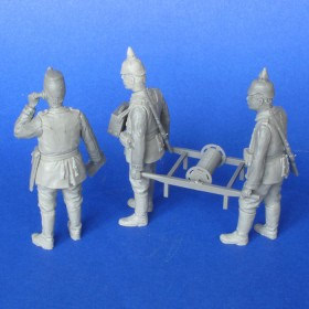 MCF35173 Немецкие солдаты, телефонисты, Первая Мировая Война. 3фигуры