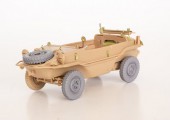 QWX-037 Schwimmwagen wheels + spare wheel, Off-road tread 2