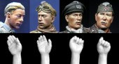 H003 Panzer Crew Heads & Hands
