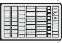 XT038 German Licence Plates