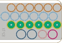 XT108 Sd.Kfz.10/4 with Flak 30  wheel mask