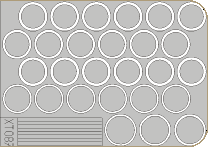 XT087 Sd.Kfz.10 wheel mask