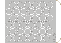 XT075 Wirbelwind/Ostwind wheel mask
