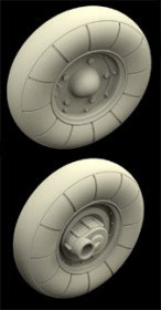 HSR 35091 Kubelwagen Sand wheels