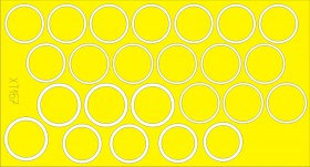 XT157 Tiger I initial. prod. wheel  masks (TAM)