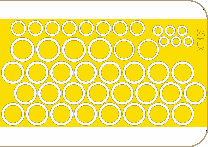 XT139 M-51 Isherman wheel masks (DRA)