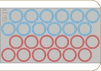 XT113 Sherman Firefly Vc wheel mask (DRA)