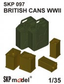 SKP 097 BRITISH CANS WWII