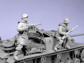 T-35026 Немецкие мотопехотинцы  №2, Харьков, зима 1943. Две фигуры.